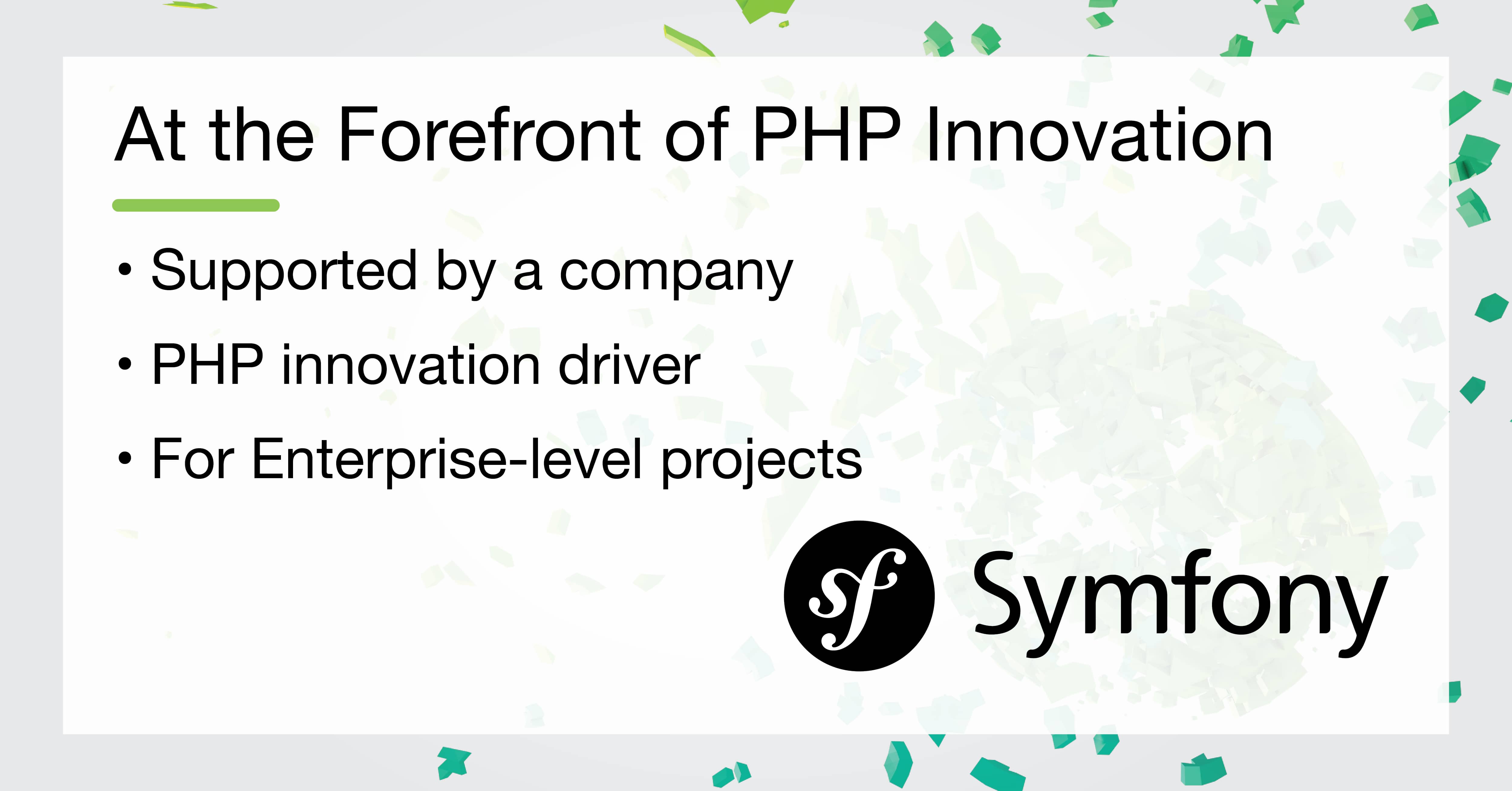 Symfony PHP Development Benefits