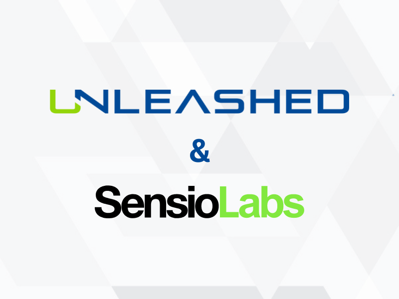 Unleashed and SensioLabs Logos